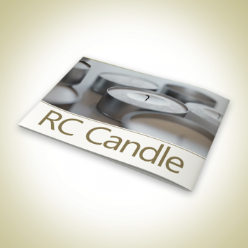 طراحی کاتالوگ شمع RC candle